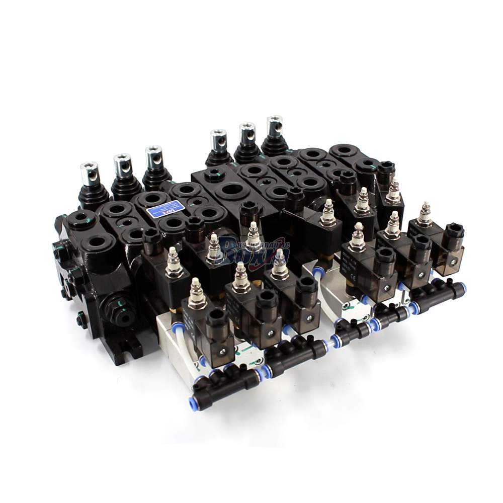 DCV60 Elektropneumatisch 6 Spulen Sektionalwegeventil image