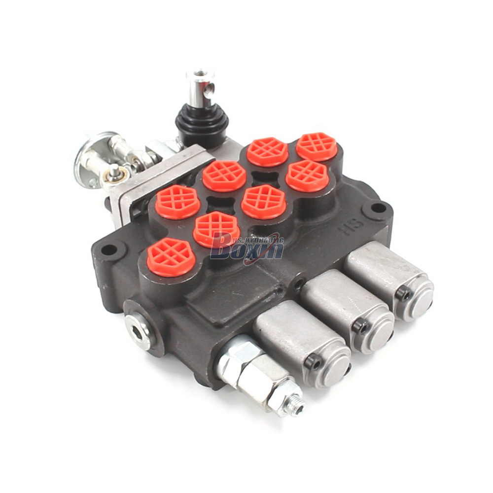 M45 Manuell und Joystick 3 Spulen Monoblock-Wegeventil