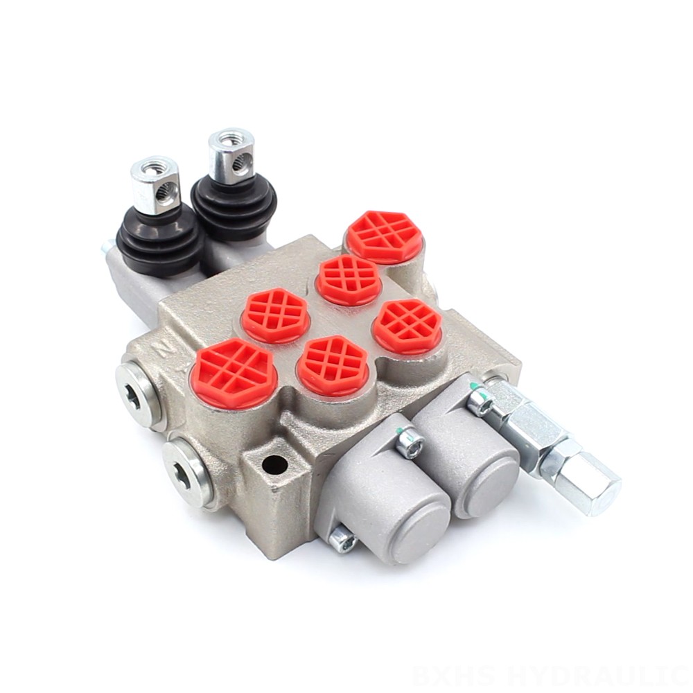 P40-XNHJ Manuell 2 Steuerkolben Monoblock-Wegeventil image
