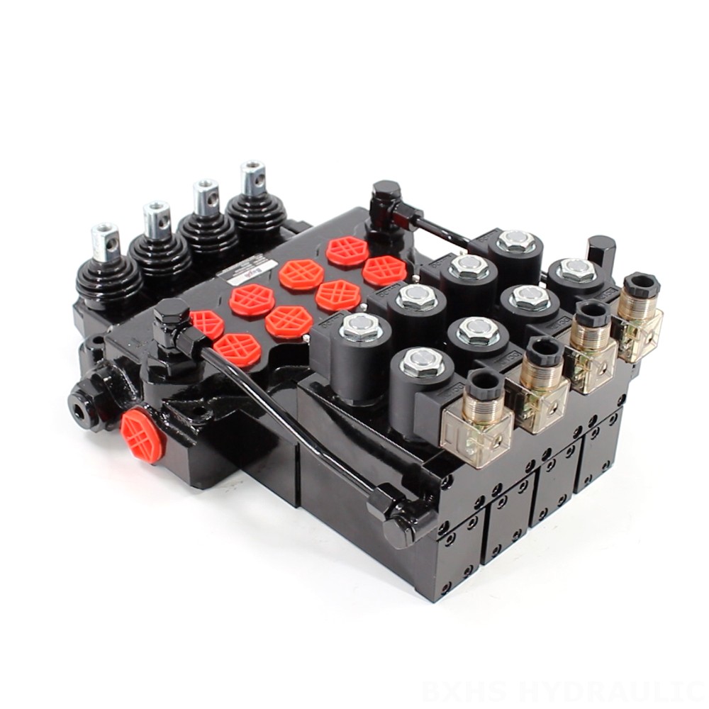 SD11-PG2 Elektrohydraulisch 4 Steuerkolben Monoblock-Wegeventil image