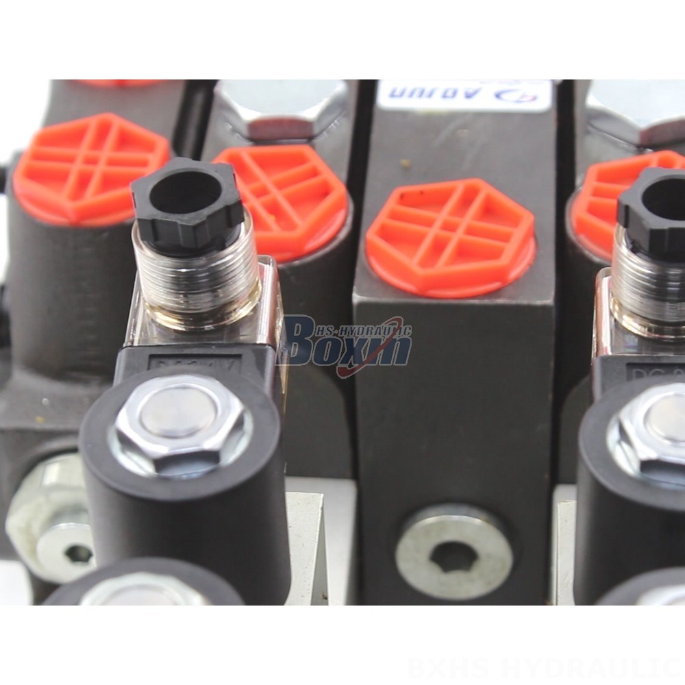 Electro-Hydraulic 3 Spool Sectional Directional Valve DCV100-OT-J-OT detail image