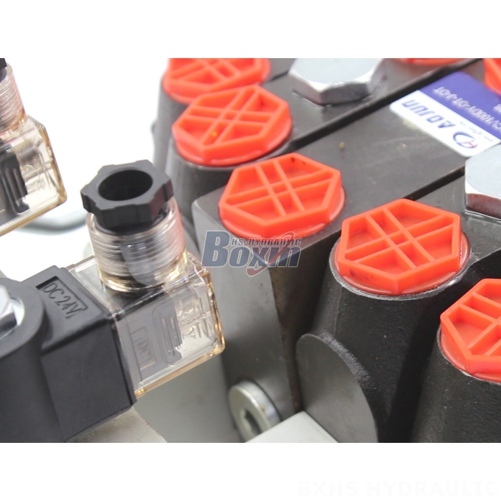 Electro-Hydraulic 3 Spool Sectional Directional Valve DCV100-OT-J-OT detail image