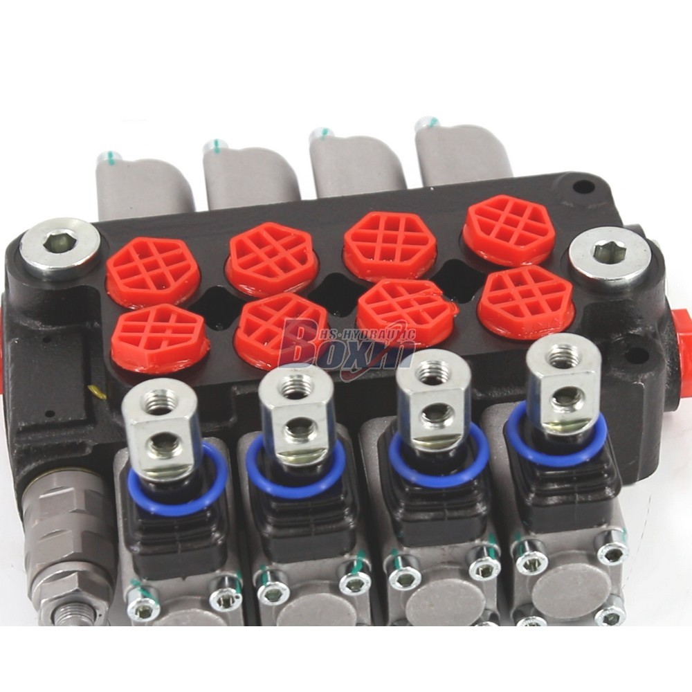 Bulk Supply DCV20 4 Spool Monoblock Valve from Hydraulic Factory detail image