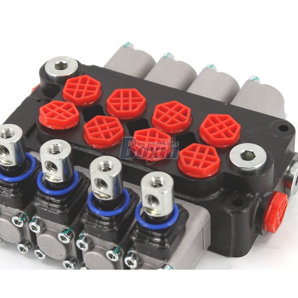 OEM and Private Label Customization for DCV20 4 Spool Monoblock Valve detail image