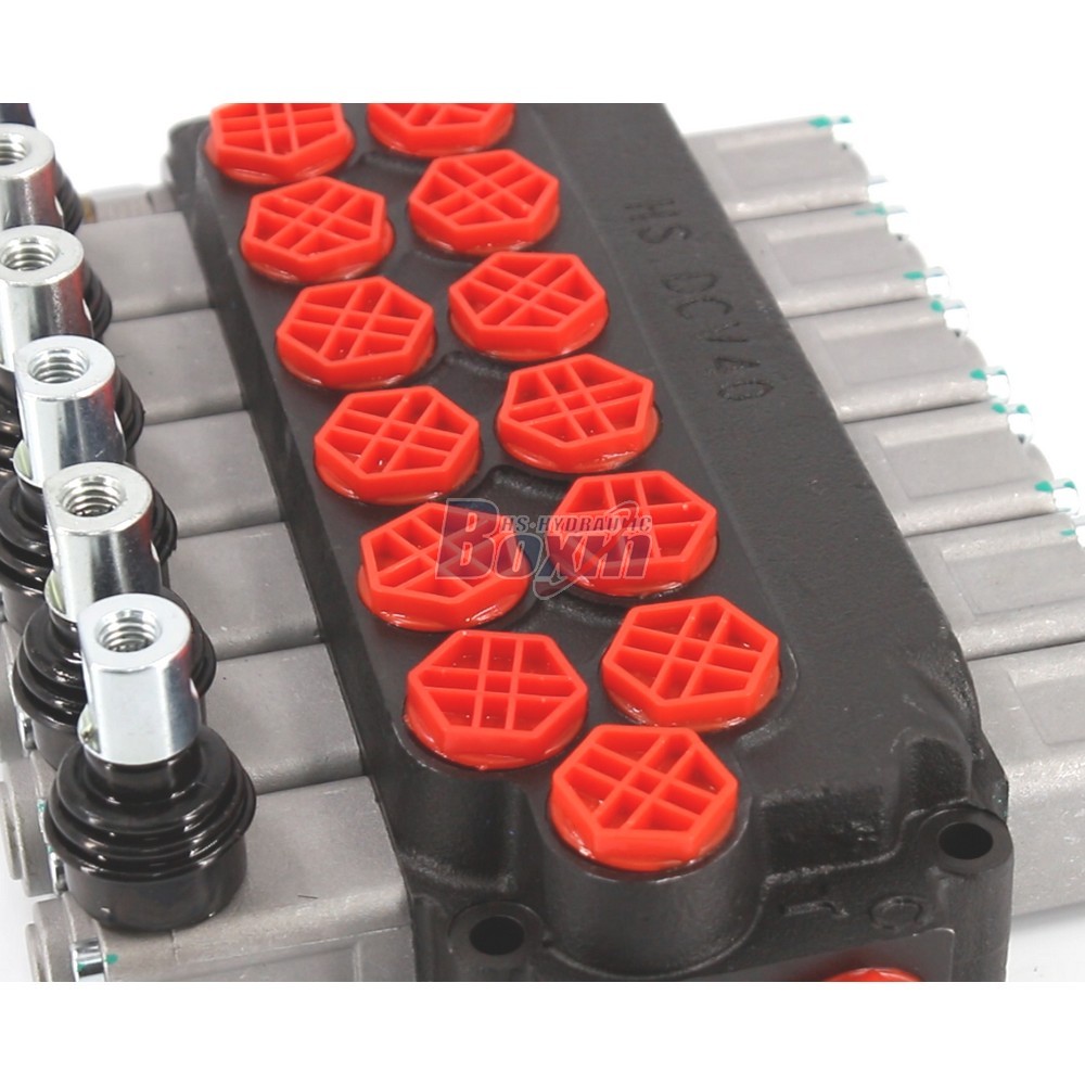 Direct Factory Wholesale DCV40 Manual 6 Spool Directional Valve detail image