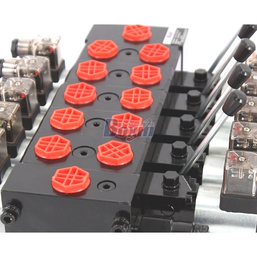 DCV58 Multi-spool Sectional Directional Control Valve detail image
