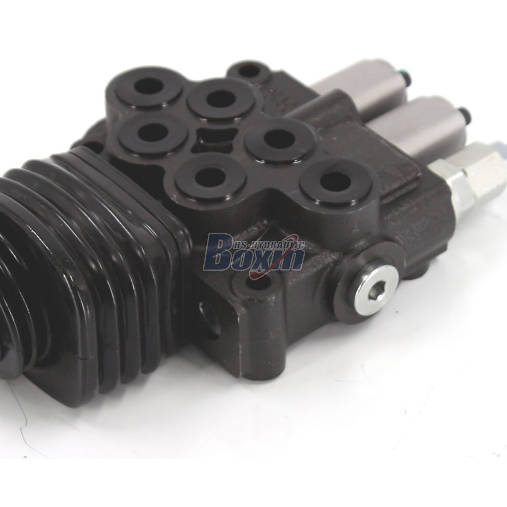 OEM/ODM Custom HS45 Joystick 2 Spool Monoblock Directional Valve with Private Label Options detail image