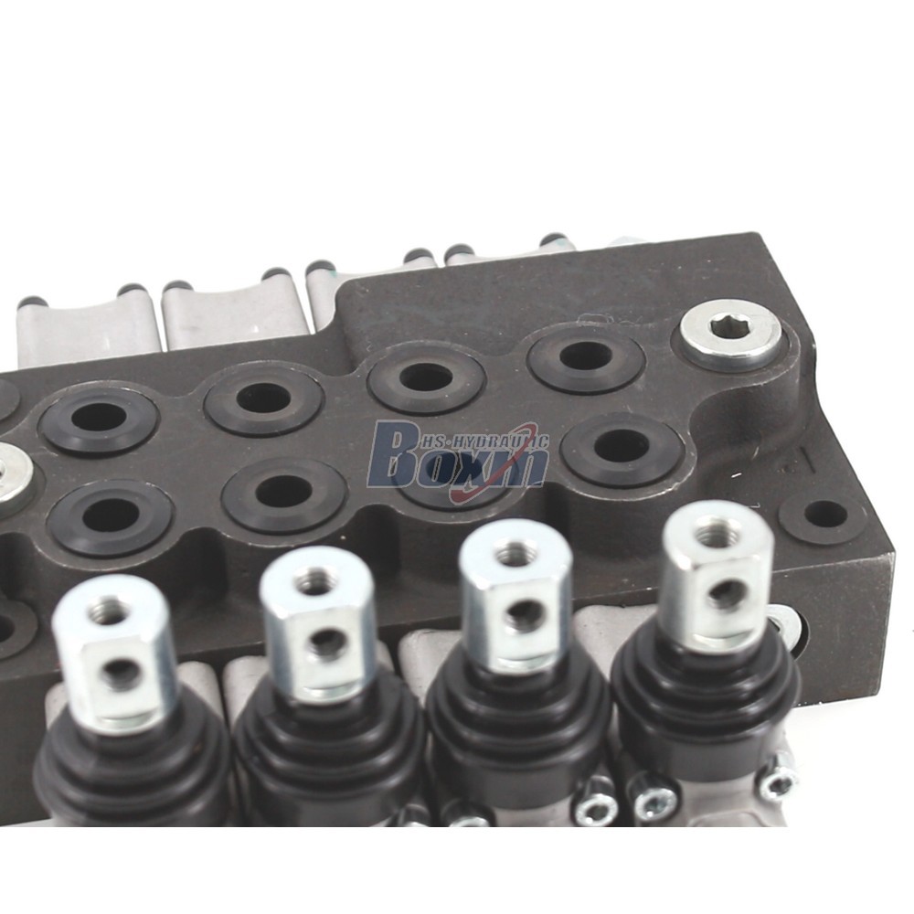 Customized HS45 Manual 4 Spool Monoblock Directional Valve OEM and ODM Service detail image