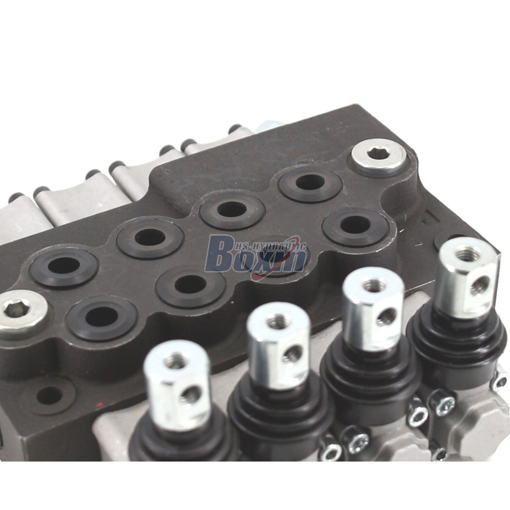Sourcing HS45 Manual 4 Spool Monoblock Directional Valve from Manufacturer detail image
