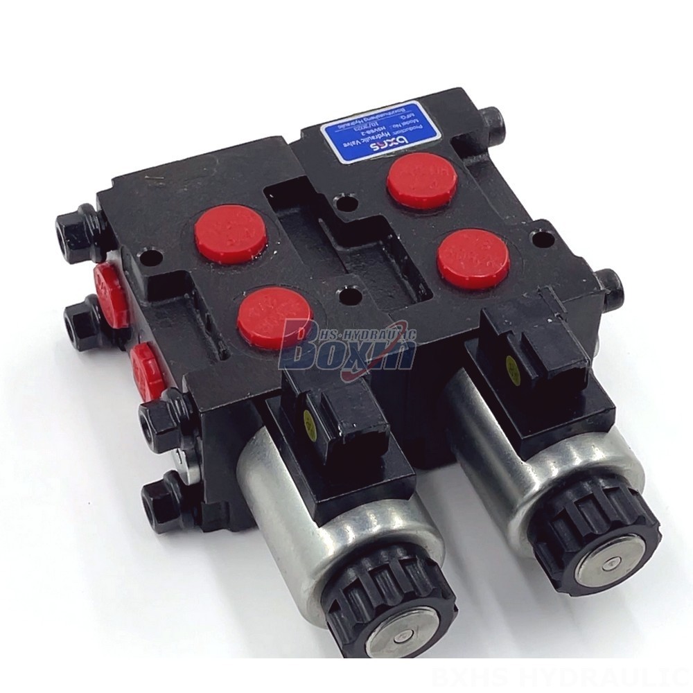 2-Spool Solenoid Flow Diverter Valve | HSV06 Model | Factory Direct & Customizable detail image