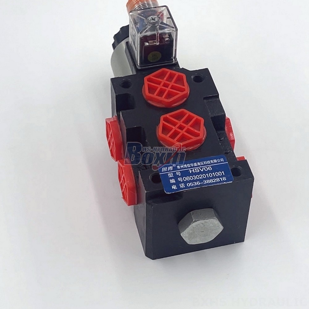 Manual 1-Spool Flow Diverter Valve - HSV06 Series | Wholesale & OEM detail image