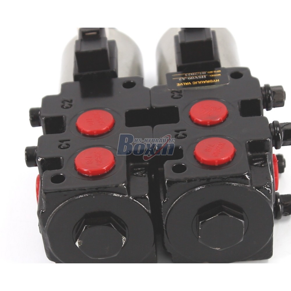 Seeking Global Distributors for HSV09 Solenoid 2 Spool Flow Diverter Valve detail image