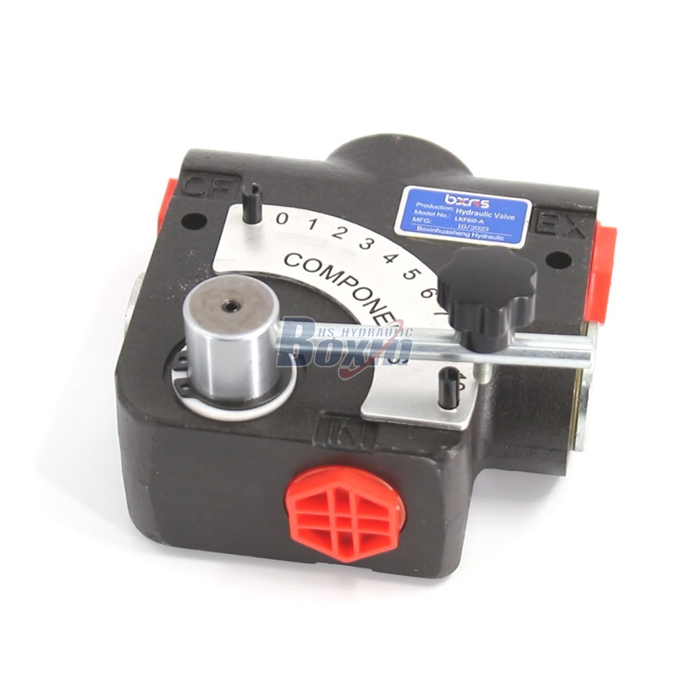 LKF60-WAQF Hydraulic 1 Spool Flow Control Valve for Industrial Systems detail image