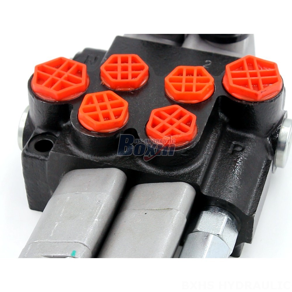 P40-G12-G38-2QTW 2-Spool Hydraulic Directional Valve | Factory Direct & Customizable detail image