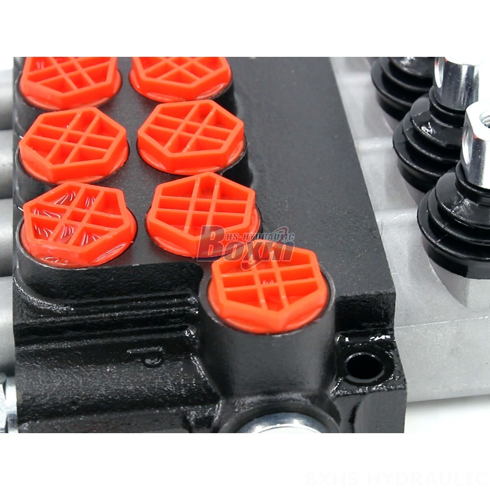 P40-G12-G38-4OT Manual 4 Spool Monoblock Directional Valve: Manufacturer & Supplier detail image