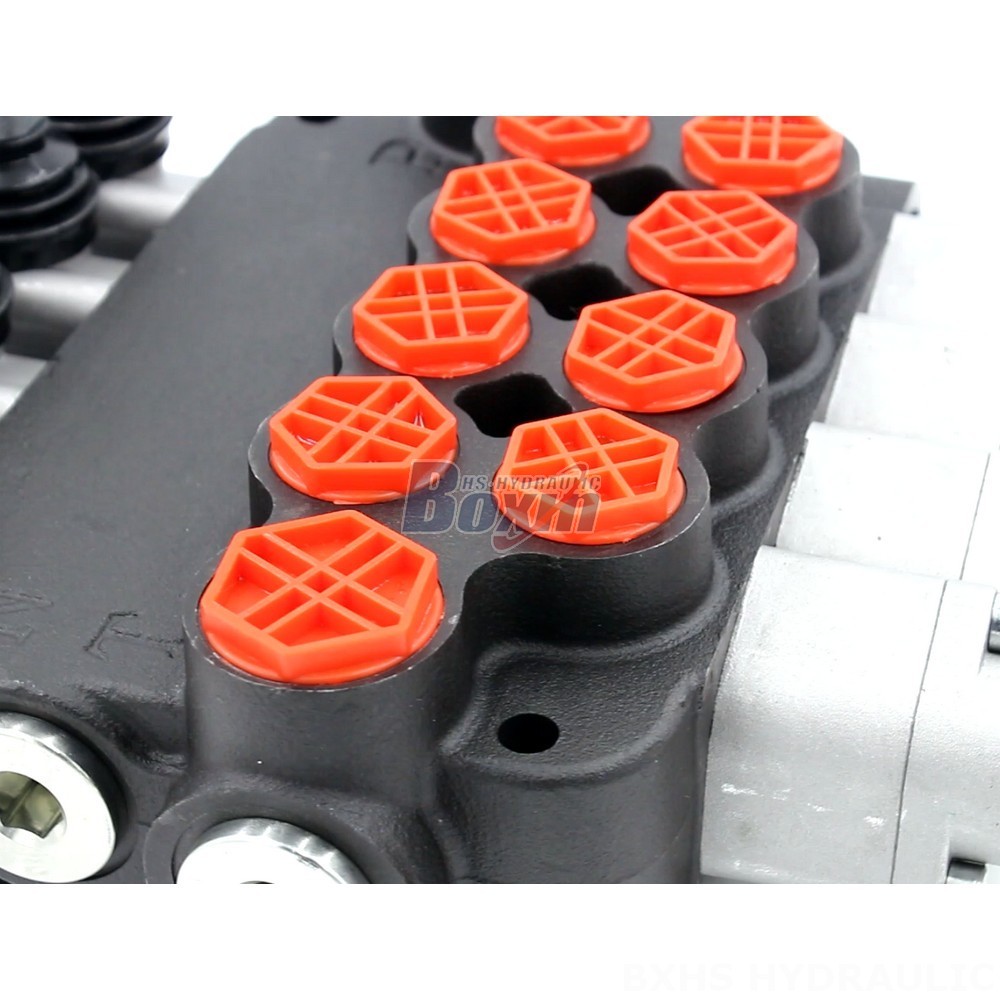 P80-G12-G34-OT Manual 4 Spool Monoblock Directional Valve: Manufacturer & Global Supplier detail image