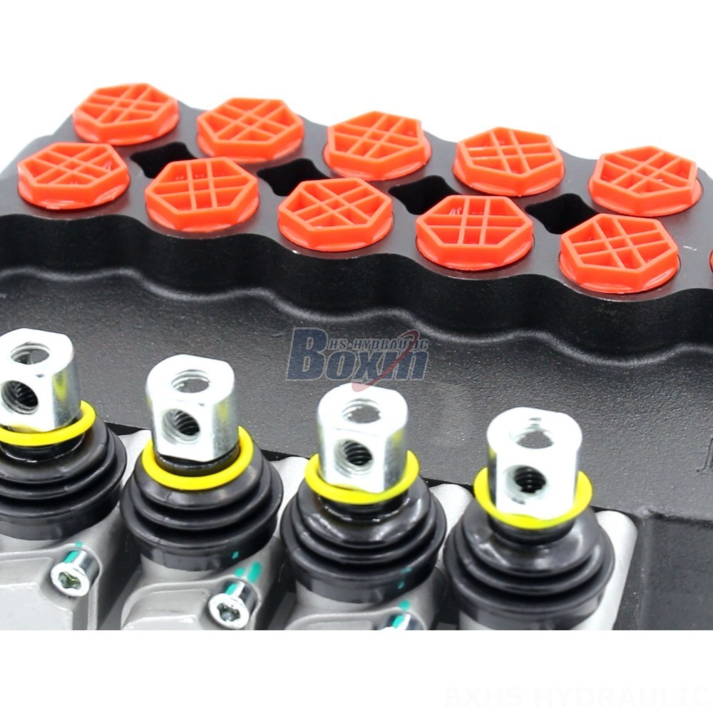 Bespoke Hydraulic Solutions: Customizable P80-G12-G38-OW 5 Spool Directional Control Valves detail image