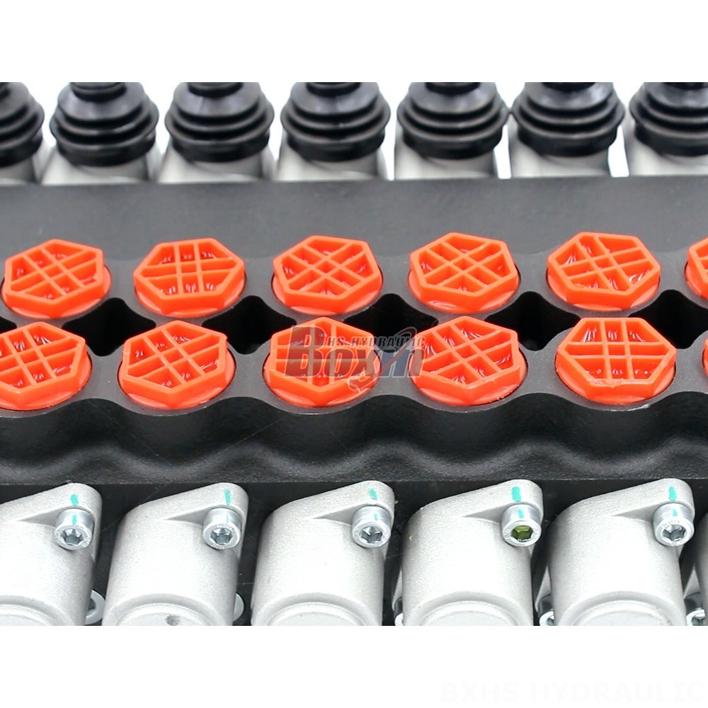 P80-G34-7OT 7-Spool Hydraulic Directional Valve | Factory Direct & Customizable detail image
