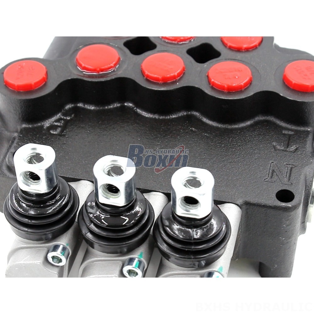 3 Spool Monoblock Directional Valve for Hydraulic Systems | Wholesale & Global Supply detail image