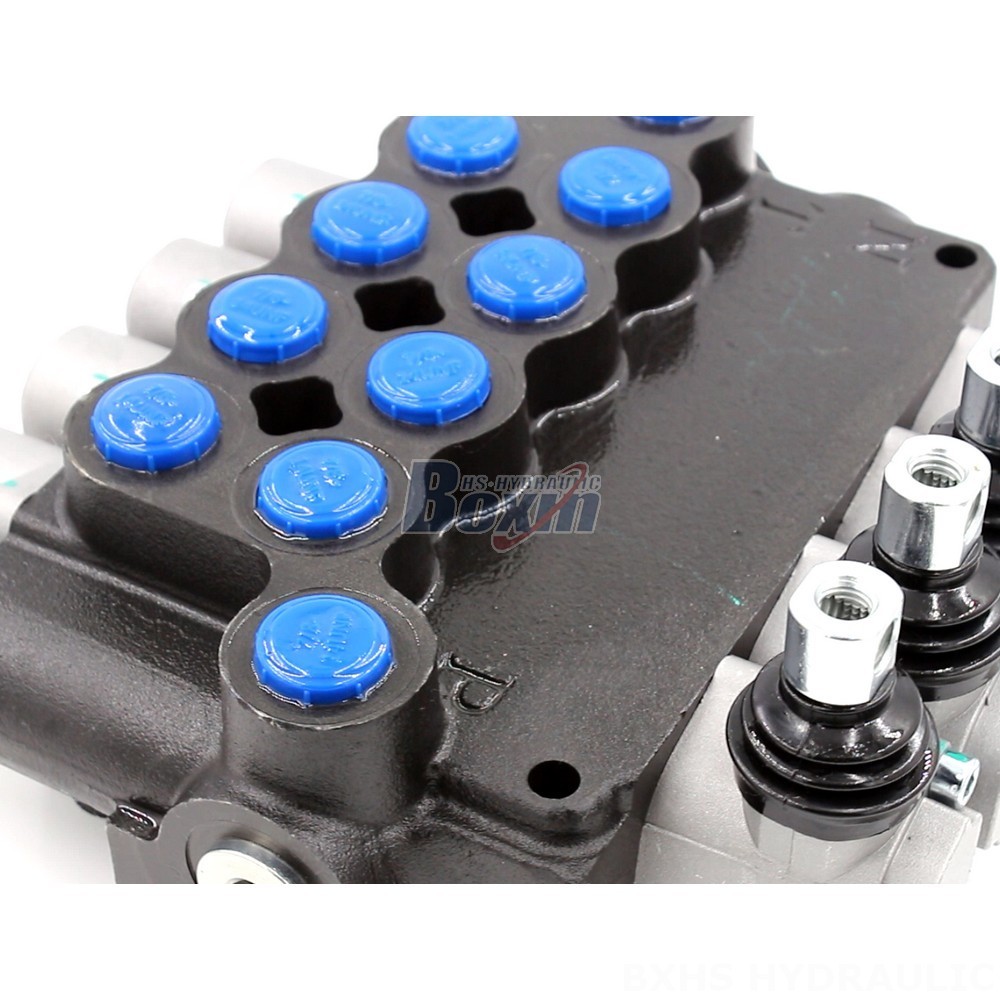 Hydraulic Directional Valve, 4 Spool, Monoblock Design - P80-U78-4OT detail image