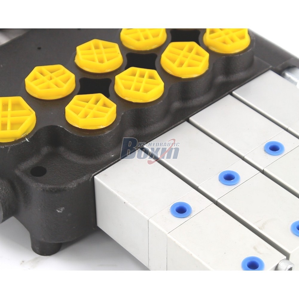 Factory Wholesale P80Q-G-4OT 4 Spool Pneumatic Directional Valve detail image