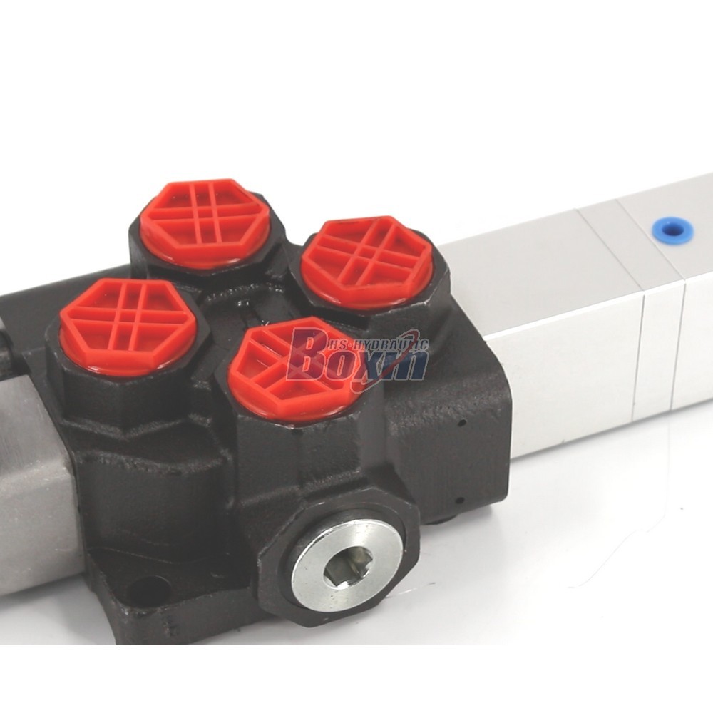 Pneumatic Actuated SD14Q-OT 1 Spool Monoblock Hydraulic Valve detail image