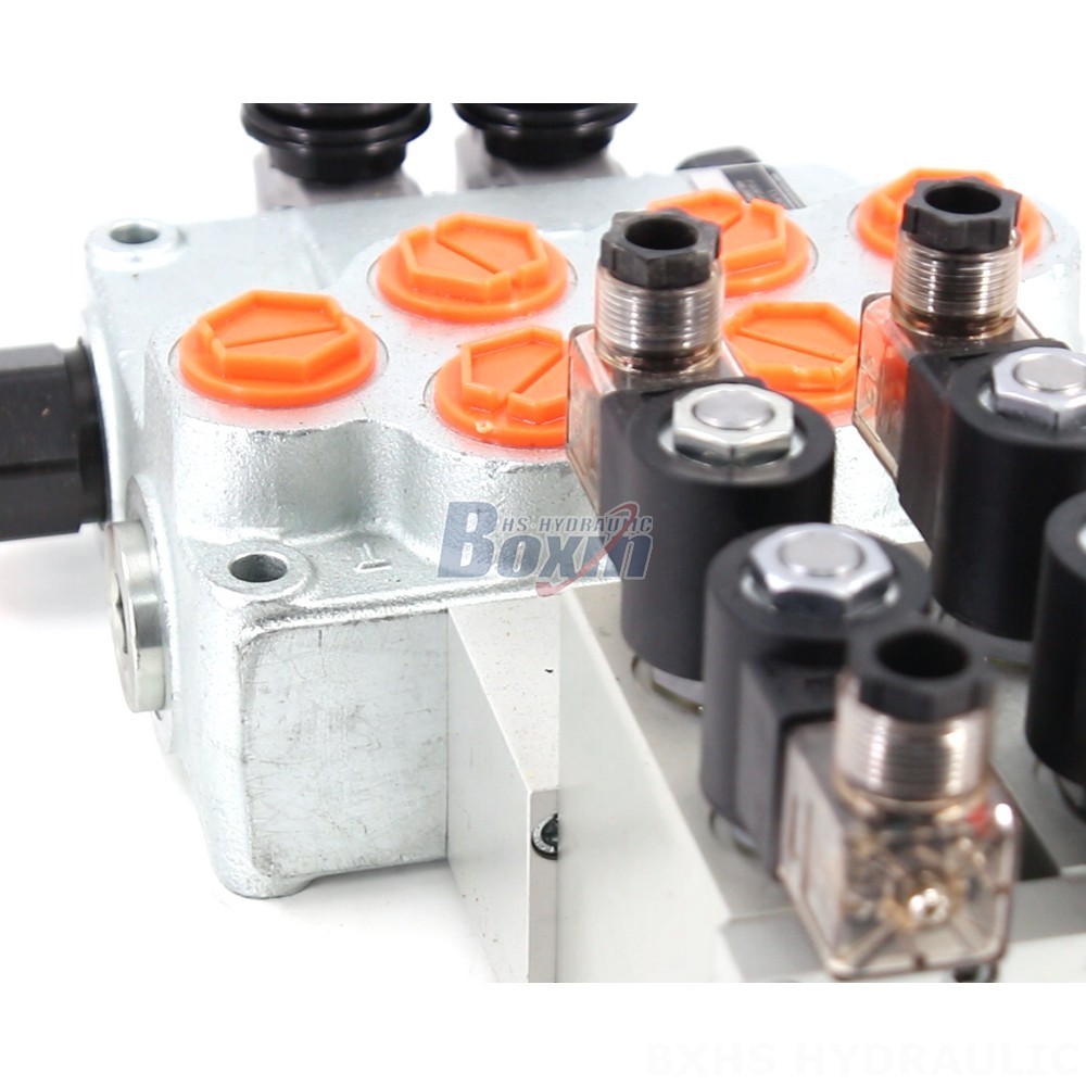 SD18 Electric 2 Spool Monoblock Directional Valve - Manufacturer & Supplier detail image