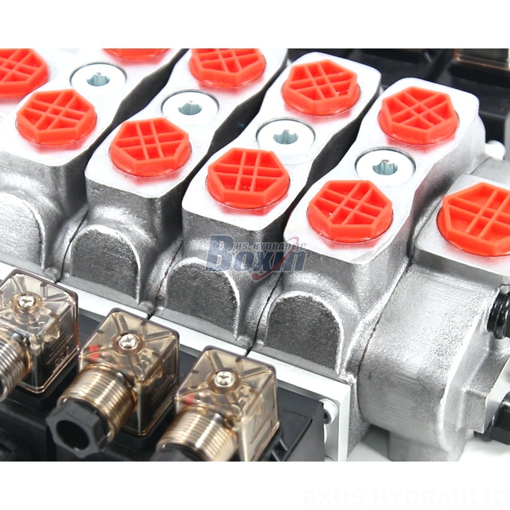 Direct from Factory: SD8 4-Spool Solenoid Hydraulic Directional Valve detail image