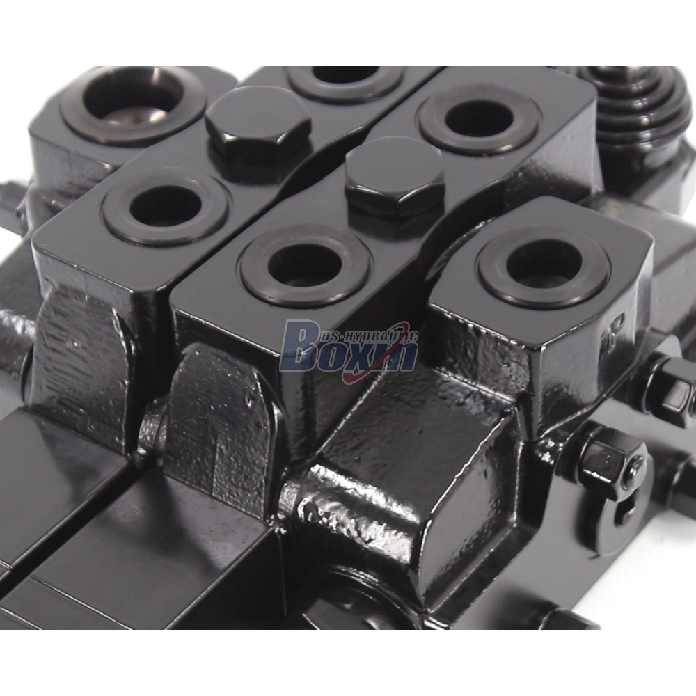 Reliable SDS180Q Pneumatic Manual 2 Spool Valve for Construction Machinery detail image