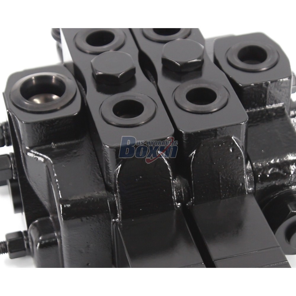 Reliable SDS180Q Pneumatic Manual 2 Spool Valve for Construction Machinery detail image