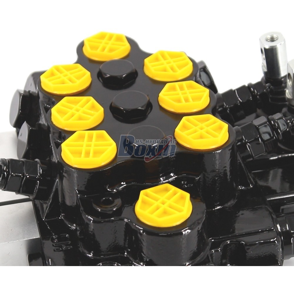 Industrial WZF-125 Pneumatic Manual Monoblock Directional Valve detail image