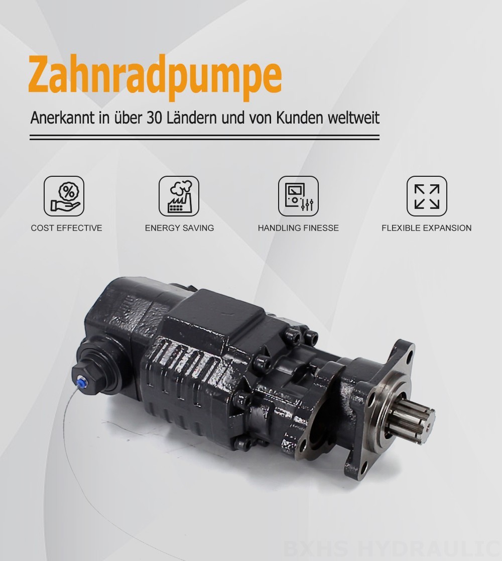 BF110A-ZF1 Hubvolumen pro Umdrehung 20 MPa (2900 psi) Hydraulikzahnradpumpe