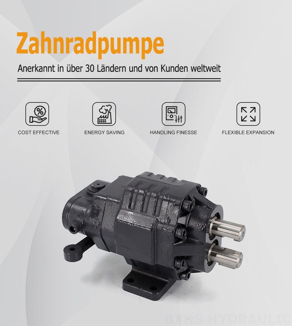 BF62M 63 cm³/U 20 MPa (2900 psi) Hydraulikzahnradpumpe