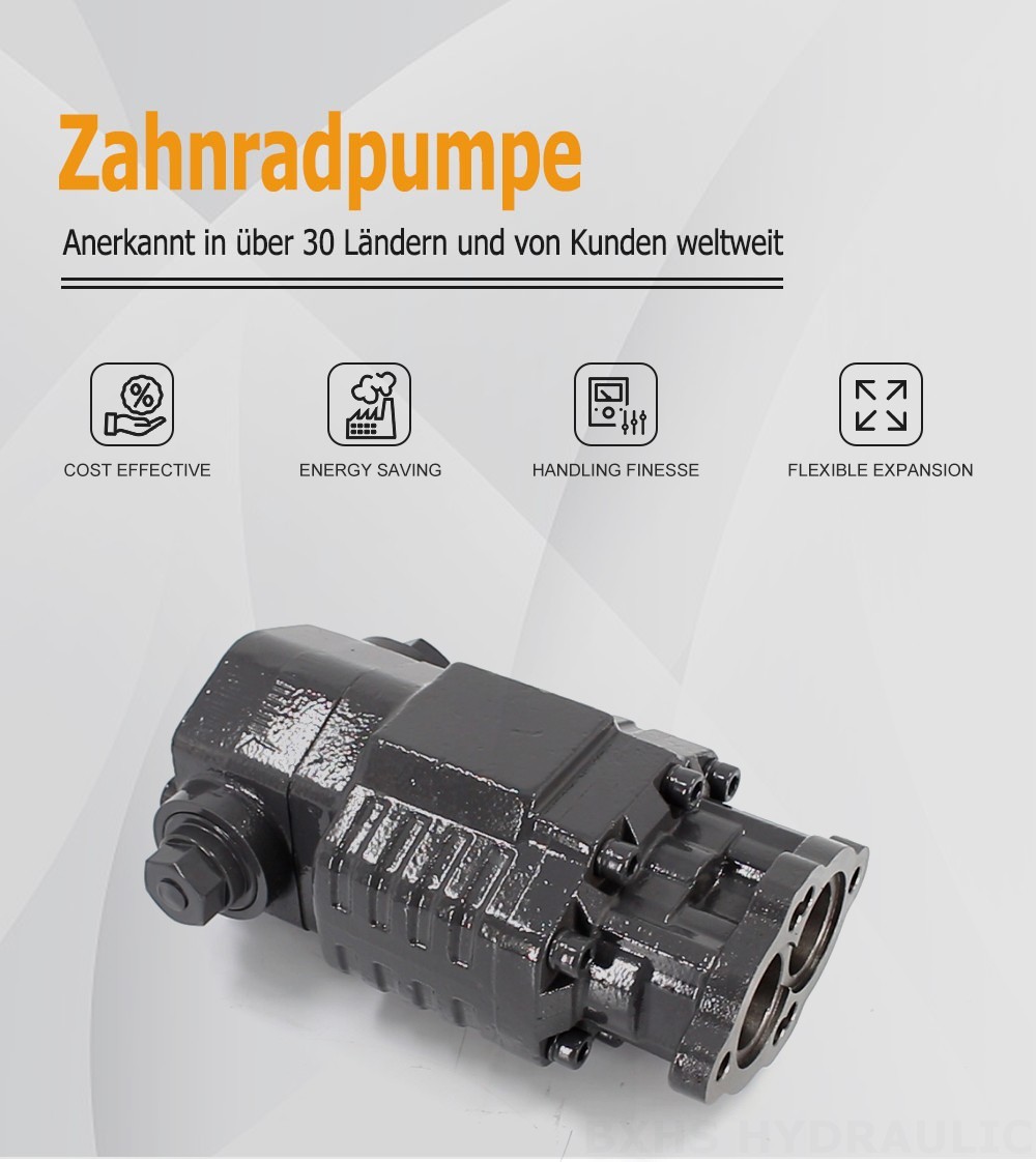 BF82A 80 cm³/U 20 MPa (2900 psi) Hydraulikzahnradpumpe