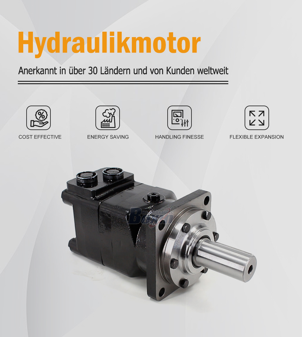 BMT400 400 cm³/U 125 l/min Hydraulikmotor