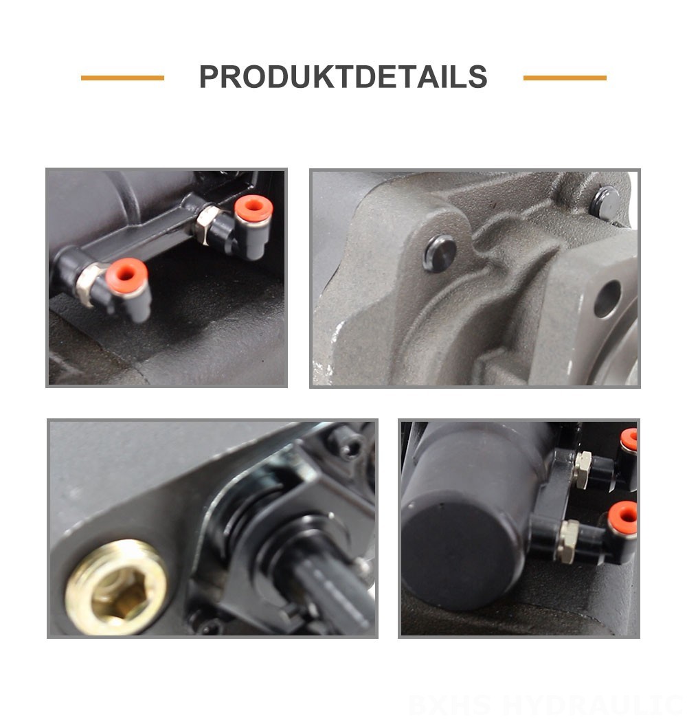 C102 Hubvolumen pro Umdrehung Hydraulikzahnradpumpe