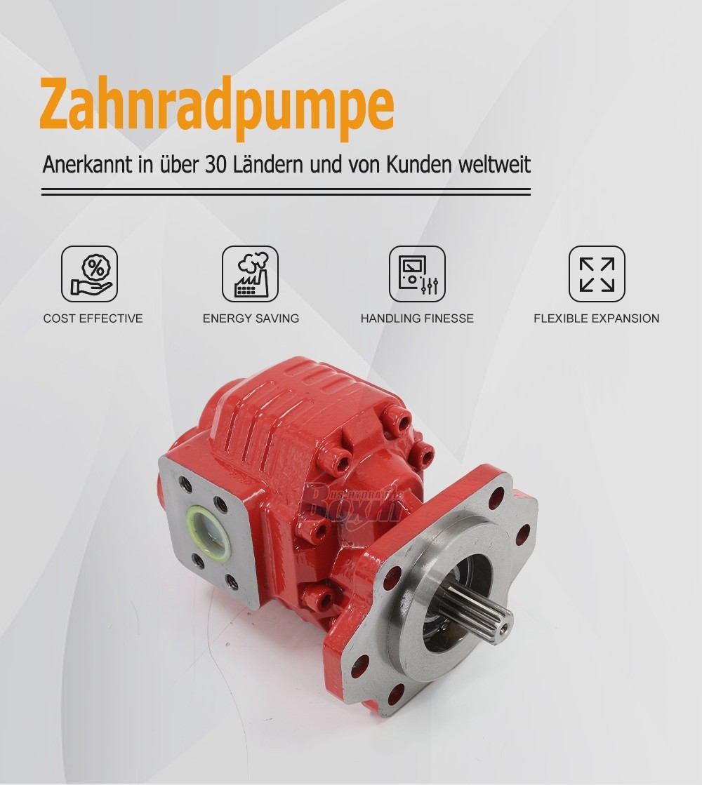 OEM ODM Custom Service for CBHC-2063 63 cc/rev Hydraulic Gear Pump Manufacturing