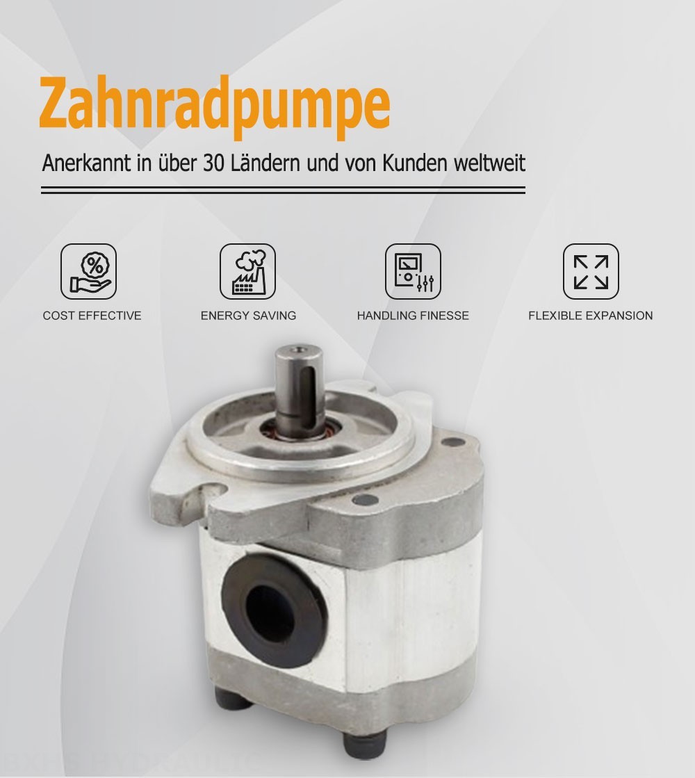 CBHS-FL-306 Hubvolumen pro Umdrehung Hydraulikzahnradpumpe