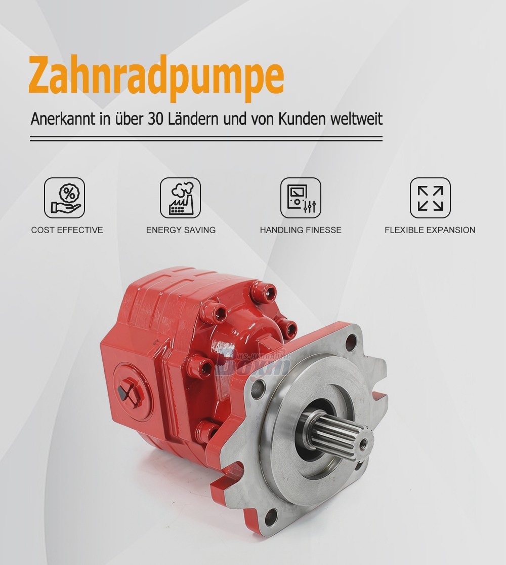 CBHS3100 100 cc/rev Hydraulic Gear Pump Unit Specification