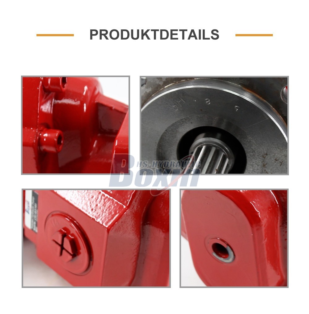 CBHS3100 100 cc/rev Hydraulic Gear Pump Unit Specification