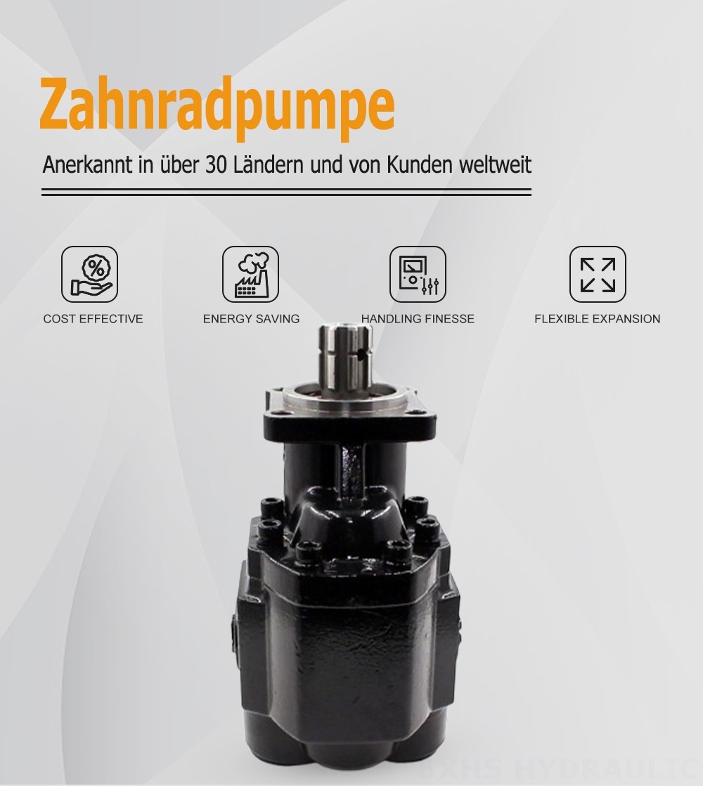 CBHST1-ISO-100 100 cm³/U Hydraulikzahnradpumpe