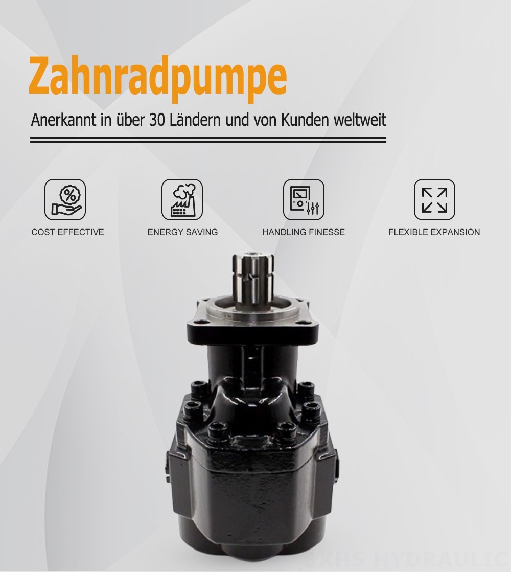 CBHST1-ISO-80 80 cm³/U Hydraulikzahnradpumpe