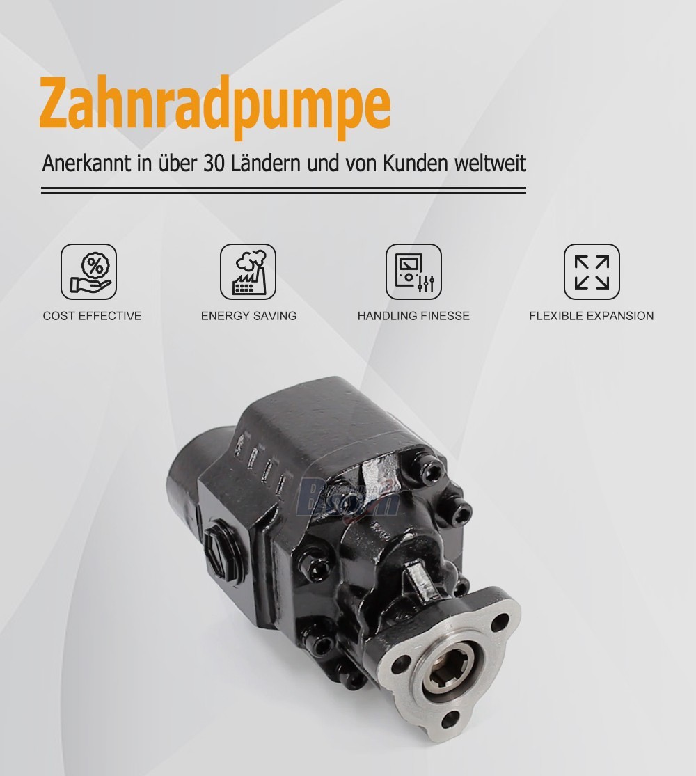 CBHW-UNI-80 80 cc/Umdr 25 MPa (3625 psi) Hydraulikzahnradpumpe