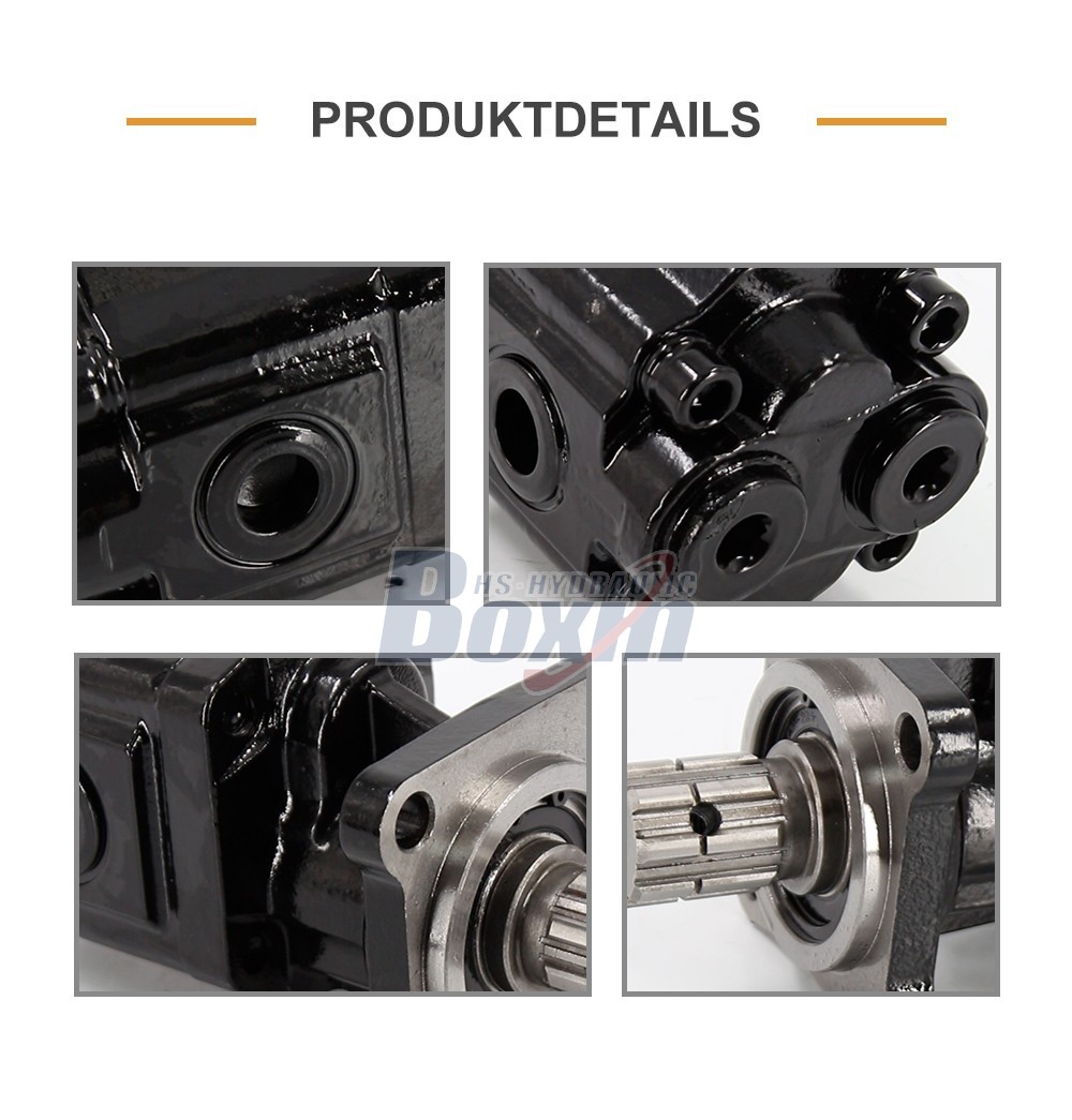 Durable CBHX1032-ISO 32 cc/rev Gear Pump for Hydraulic Systems