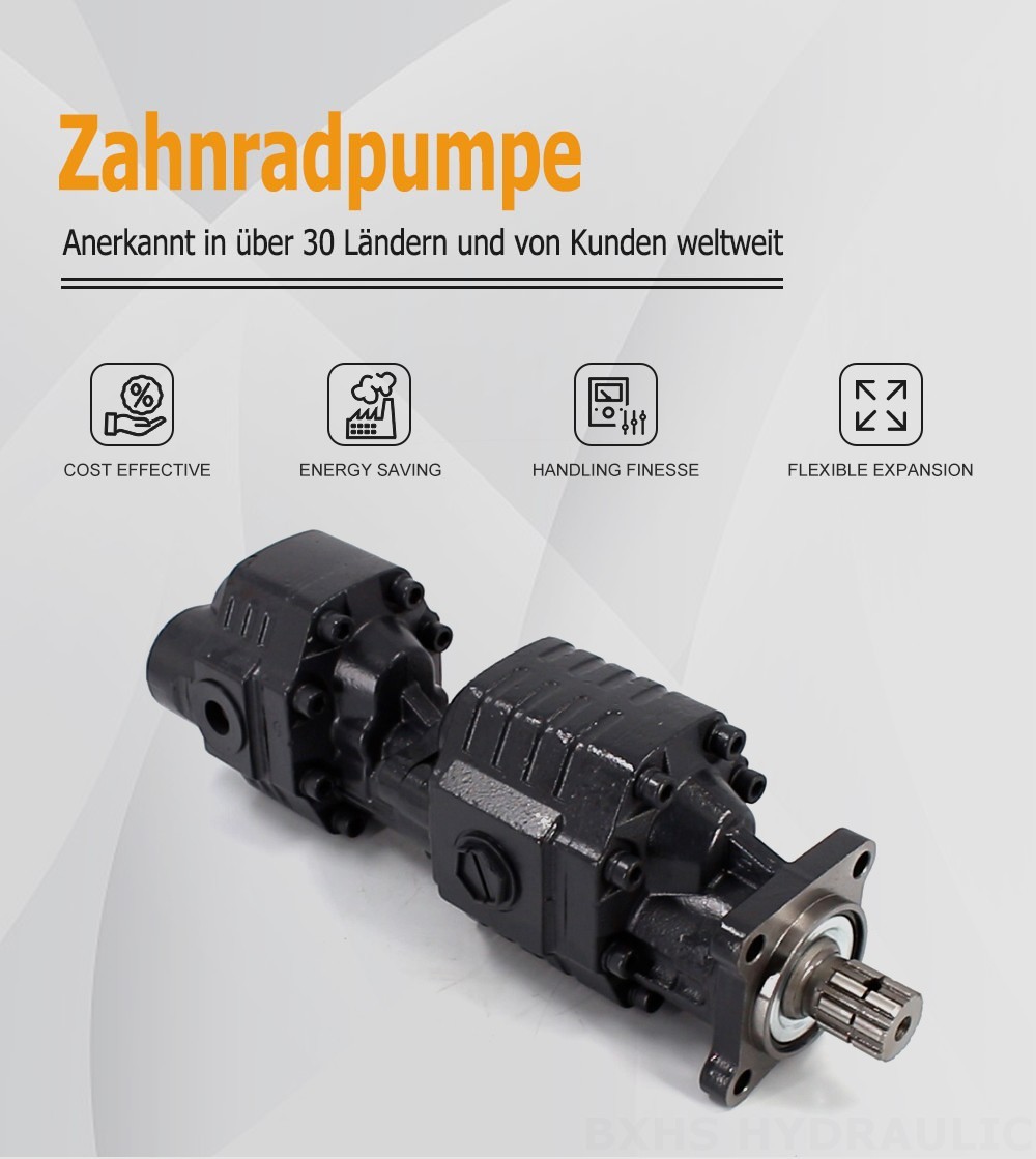 CBSL-2063-2040 63 cm³/U 20 MPa (2900 psi) Hydraulikzahnradpumpe