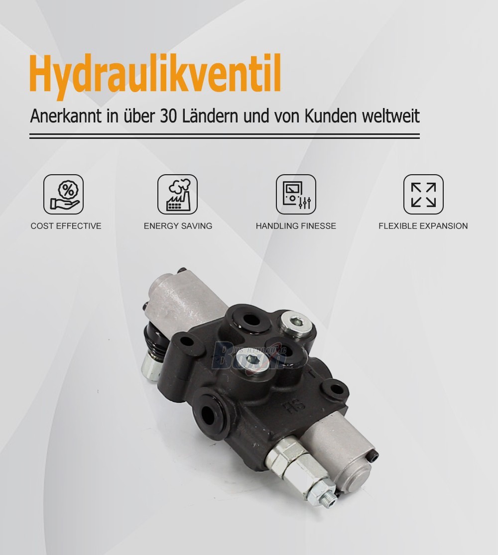 Manual Operated HS45-FZJ 1 Spool Monoblock Valve for Fluid Power
