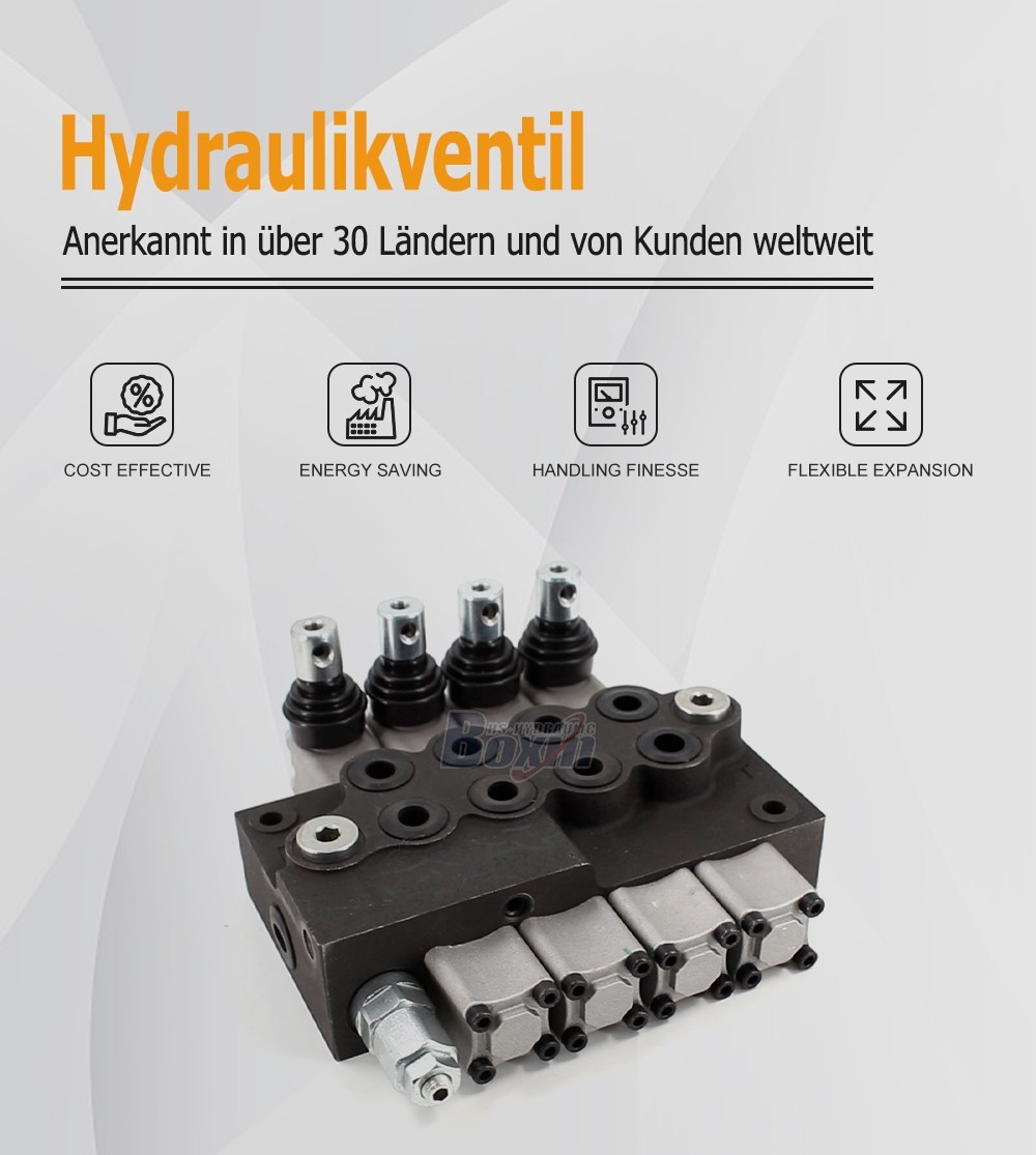 Strategic Business Partnership Opportunities for HS45 Manual 4 Spool Monoblock Directional Valve