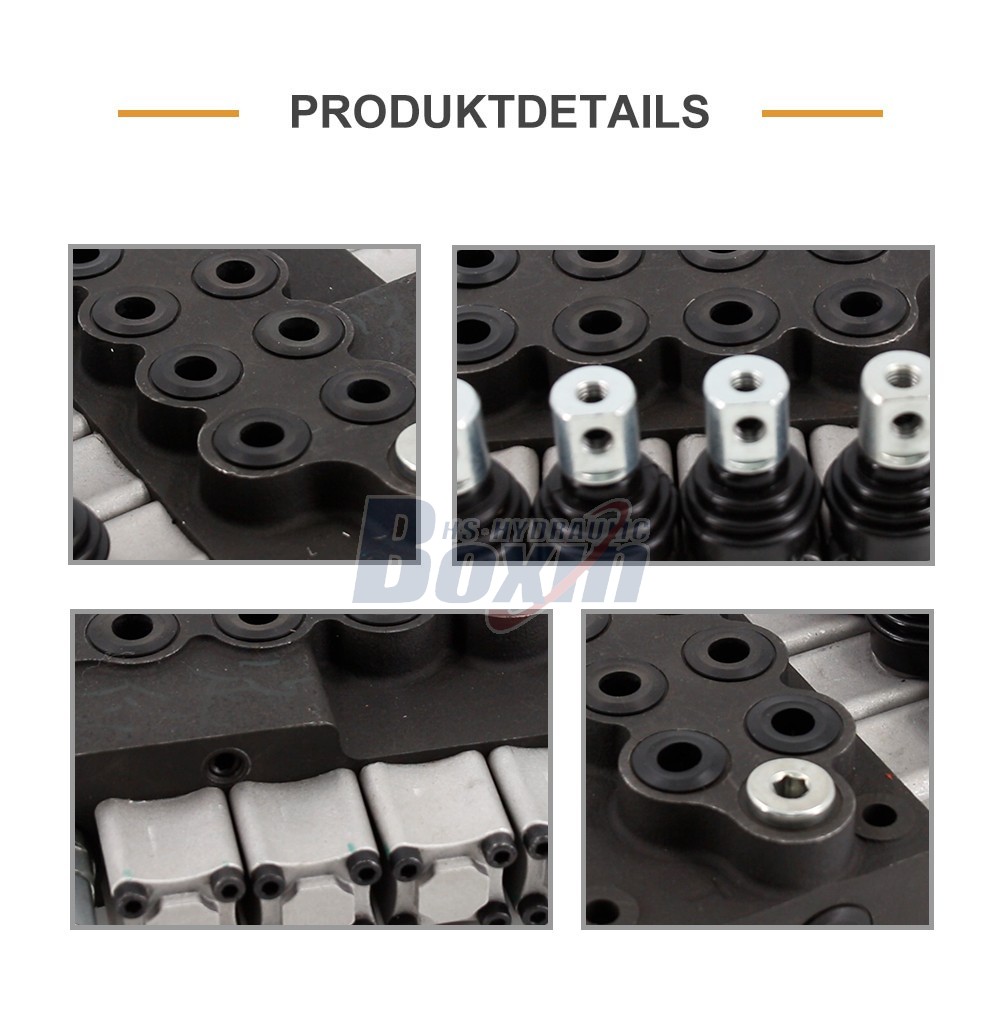 Strategic Business Partnership Opportunities for HS45 Manual 4 Spool Monoblock Directional Valve
