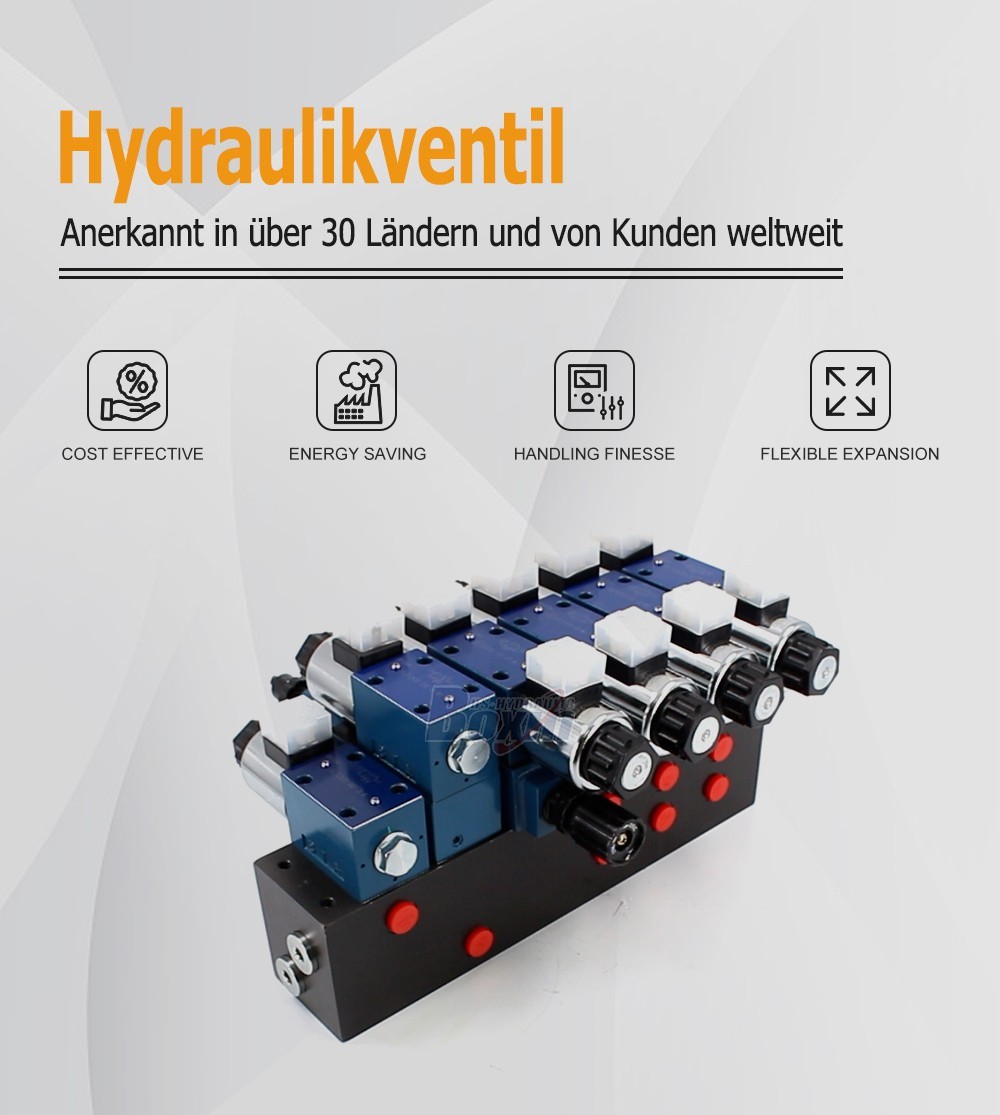 High Performance HSBS06 Solenoid Hydraulic Control Valve