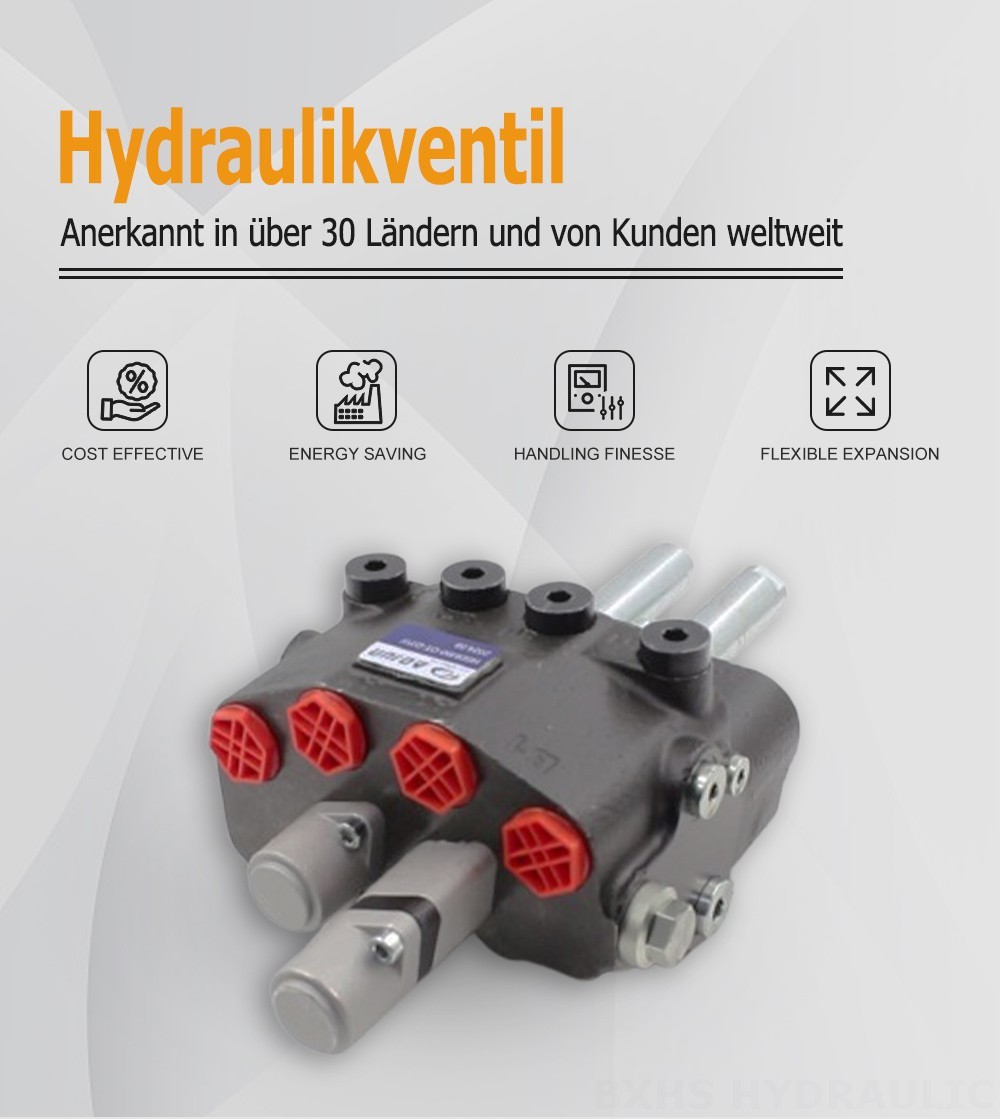 HSDM90B Kabel 2 Steuerkolben Monoblock-Wegeventil